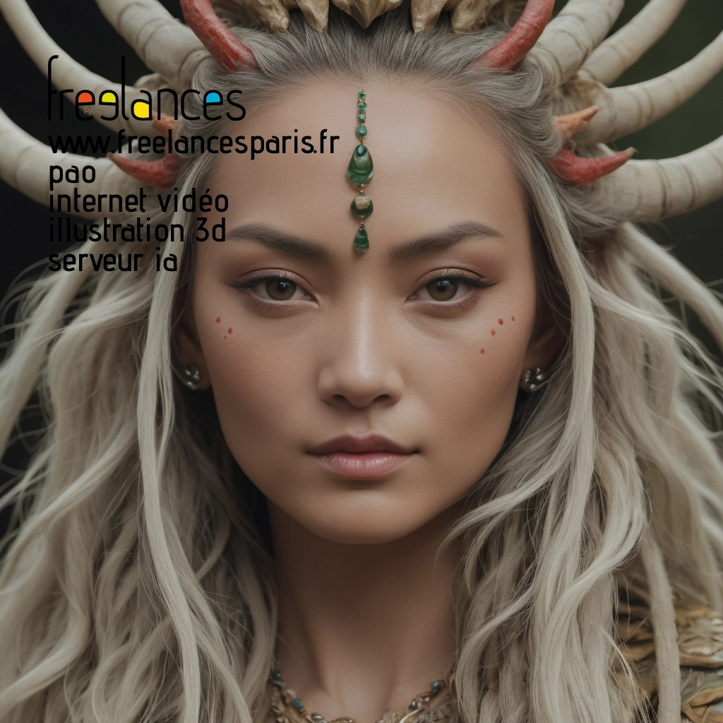 Pao mise en page internet vidéo illustration 3d serveur IA générative AI freelance paris studio de création magazines 8lch9yi0